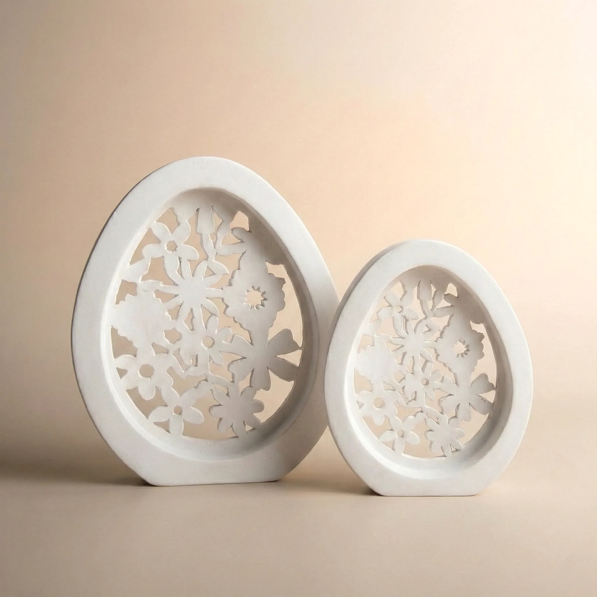 Çiçek Desenli Dekoratif Silikon Kalıp