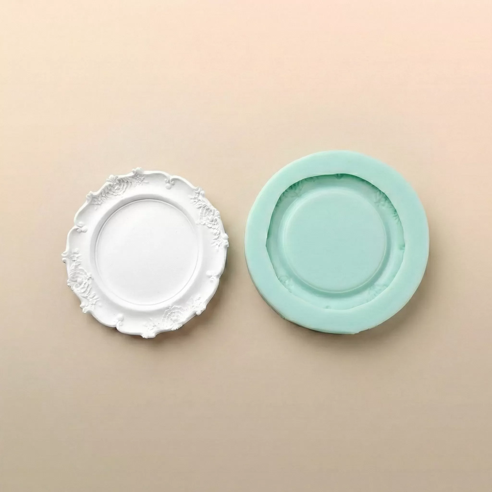 Desenli Tabak Silikon Kalıbı